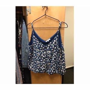 Madewell Button-Down Cami Top NWOT